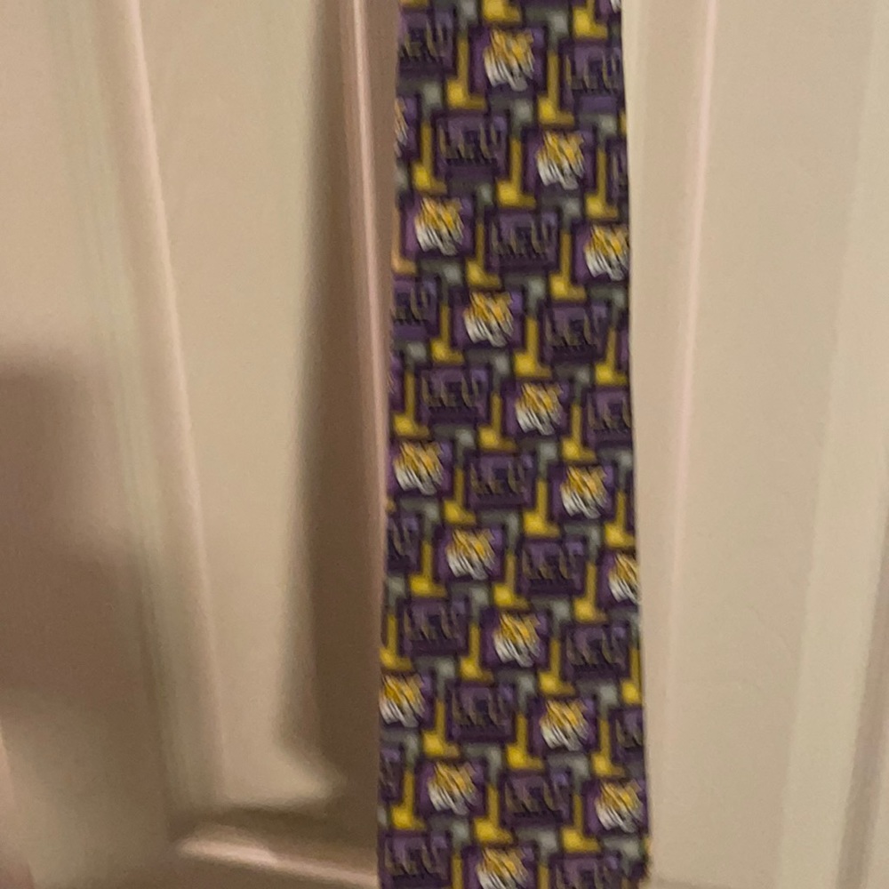 LSU Tigers Neck Tie